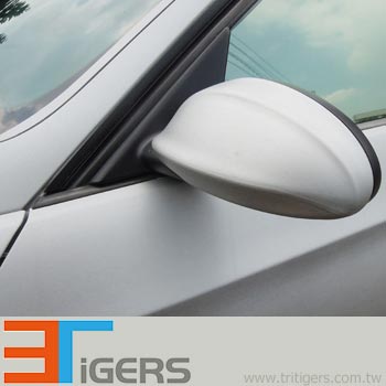 Q257 PVC Titan gebürstet metallischen Aufkleber für Fahrzeuge