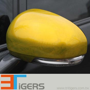 vinilo amarillo pintura del coche del autom&#xF3;vil envuelve