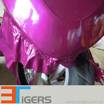 purple paint wrapping film for cars