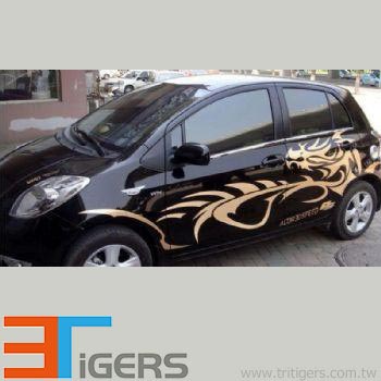 color SAV for vehicle graphic stickers